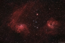 Flaming Star Nebula HaRGB