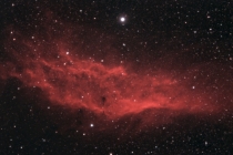 California Nebula 6.5h integration ContrastEnhancement
