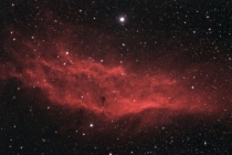 California Nebula 6.5h integration ContrastEnhancement